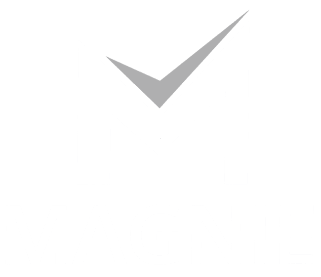 Magnie Logo Negativ Quer
